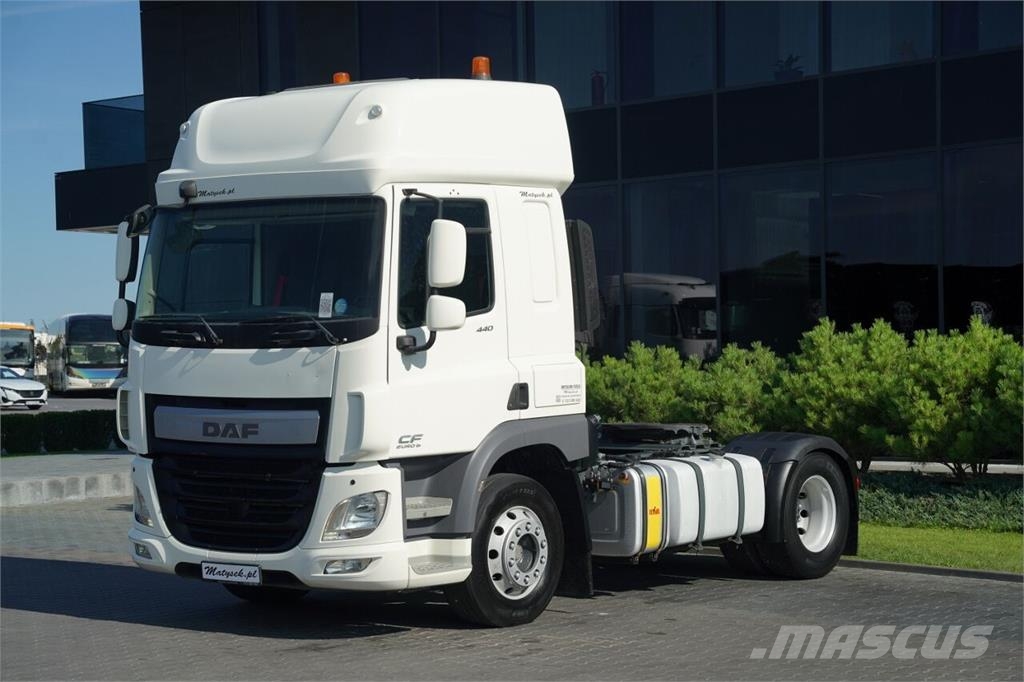 DAF CF 440 / HYDRAULIKA / PEŁNY ADR / AUTOMAT / EURO 6 Тягачі