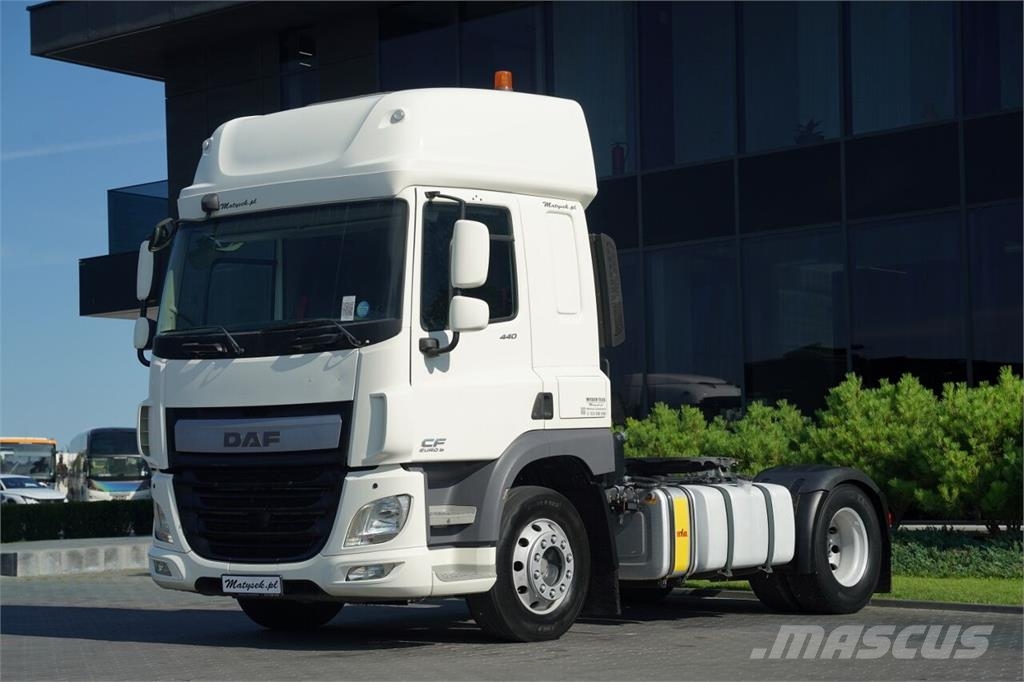 DAF CF 440 / HYDRAULIKA / PEŁNY ADR / AUTOMAT / EURO 6 Тягачі