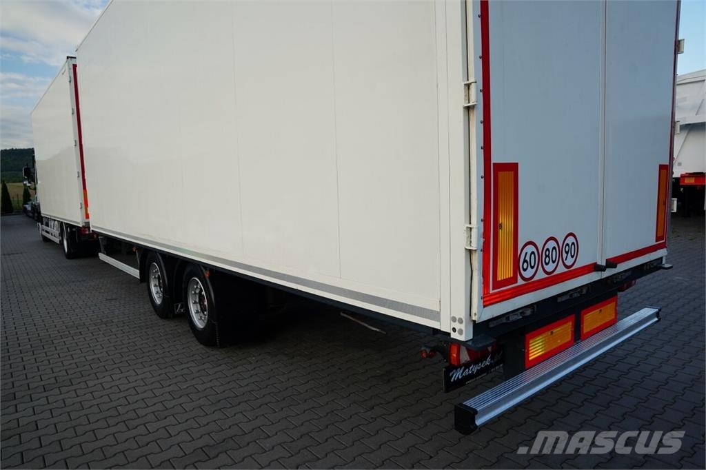 DAF CF 450 / ZESTAW TANDEM 120 M3 / PRZEJAZDOWY / KONT Camion Fourgon