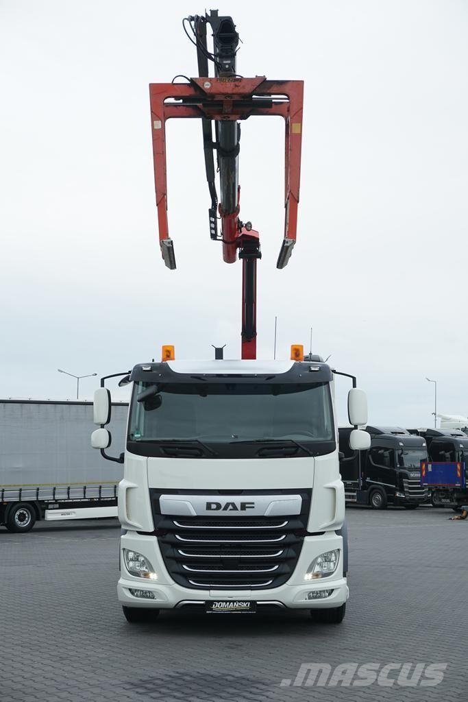 DAF CF / 480 / 6 X 2 / SKRZYNIOWY + HDS / PALFINGER PK Camiones plataforma