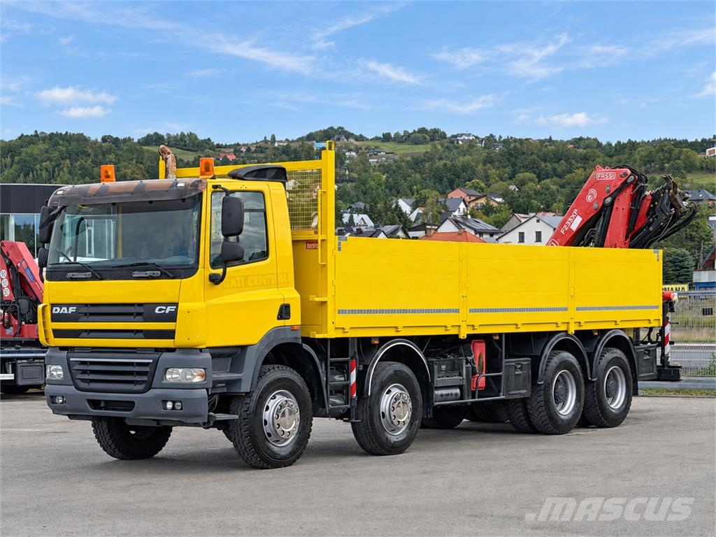 DAF CF 85.430 Pritsche 7,70 m + KRAN * 8x4! Бордови