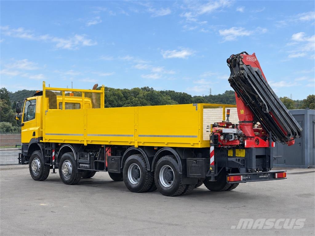 DAF CF 85.430 Pritsche 7,70 m + KRAN * 8x4! Бордови