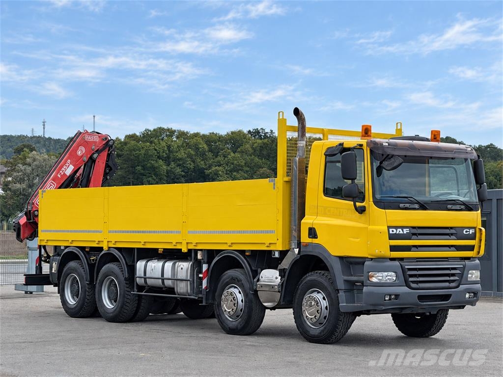 DAF CF 85.430 Pritsche 7,70 m + KRAN * 8x4! Бордови