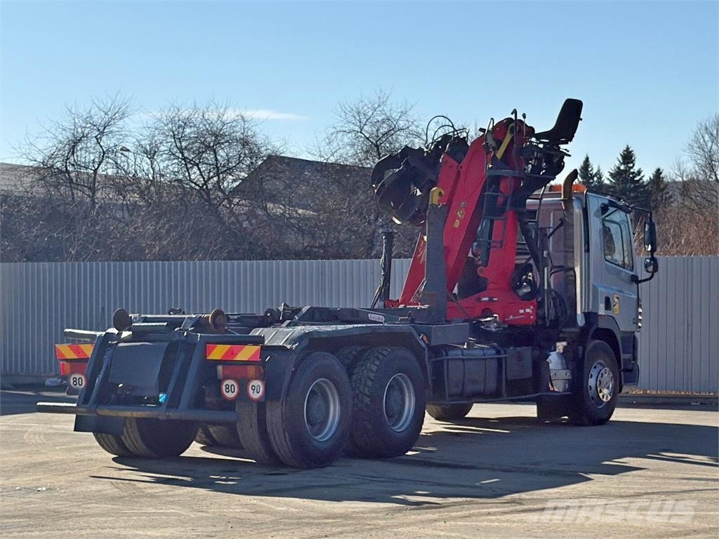 DAF CF 85.460 * ABROLLKIPPER + EPSILON E120Z /6x4 工程吊钩车