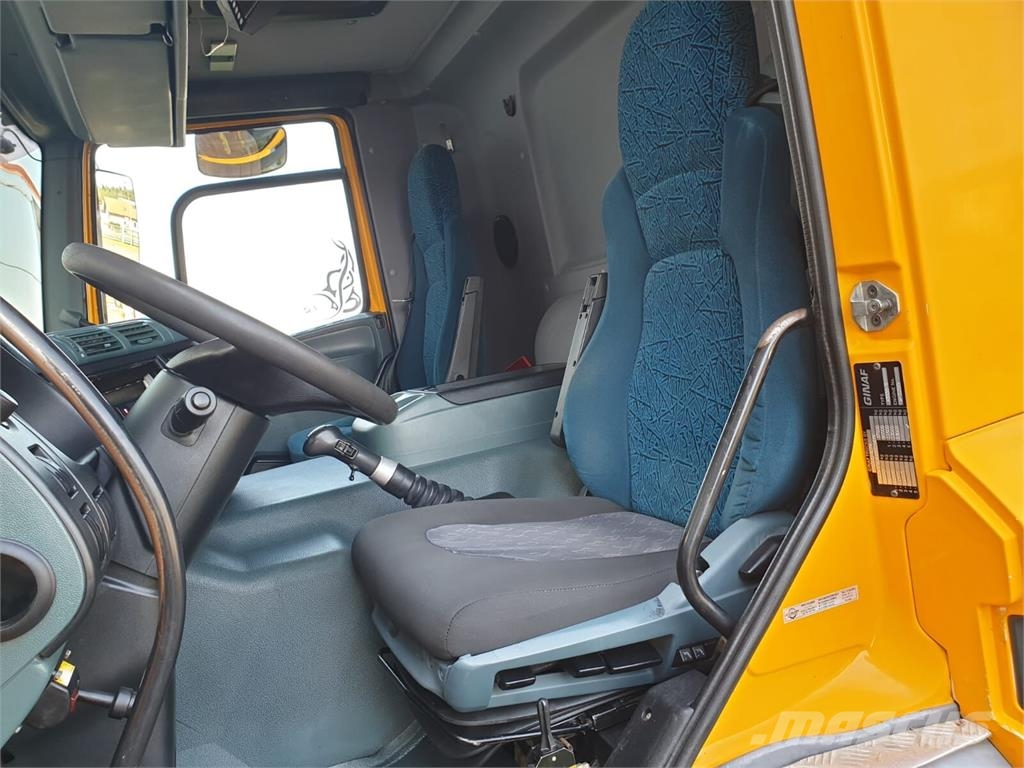 DAF CF GINAF X3335 S 6x6 DUMP TRUCK+HDS ATLAS 1460 HYD Camion benne