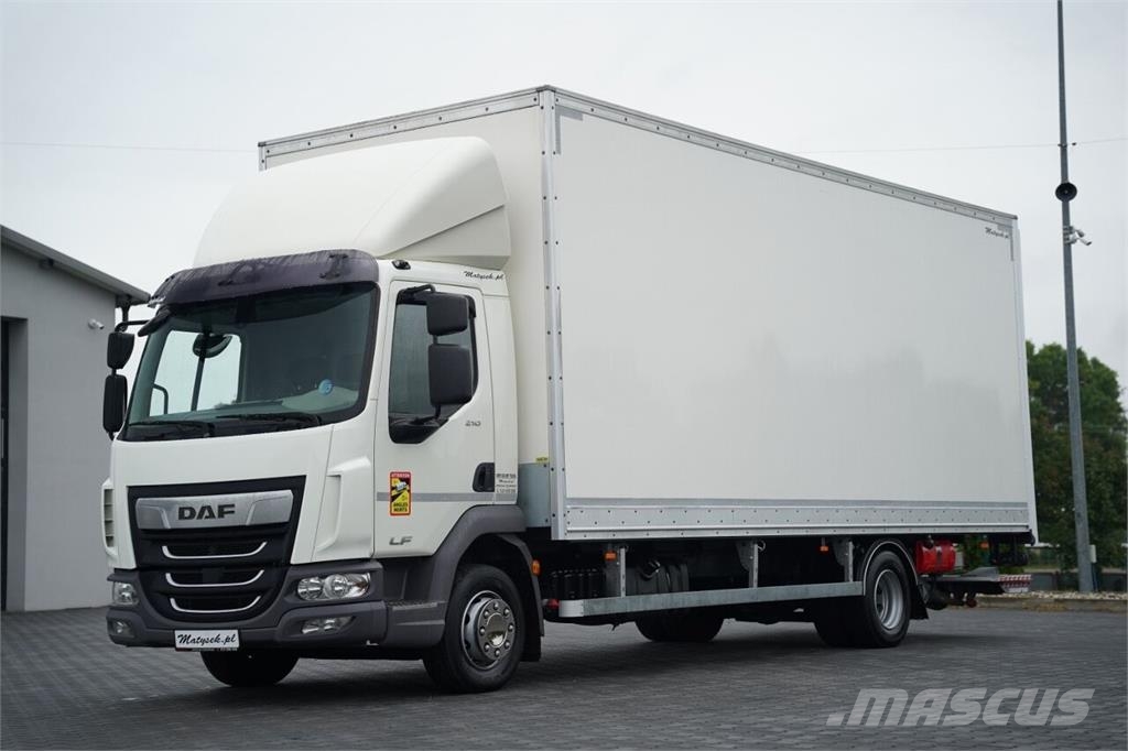 DAF LF 210 / 4x2 / KONTENER - 7 M / WINDA DHOLLANDIA Camion Fourgon
