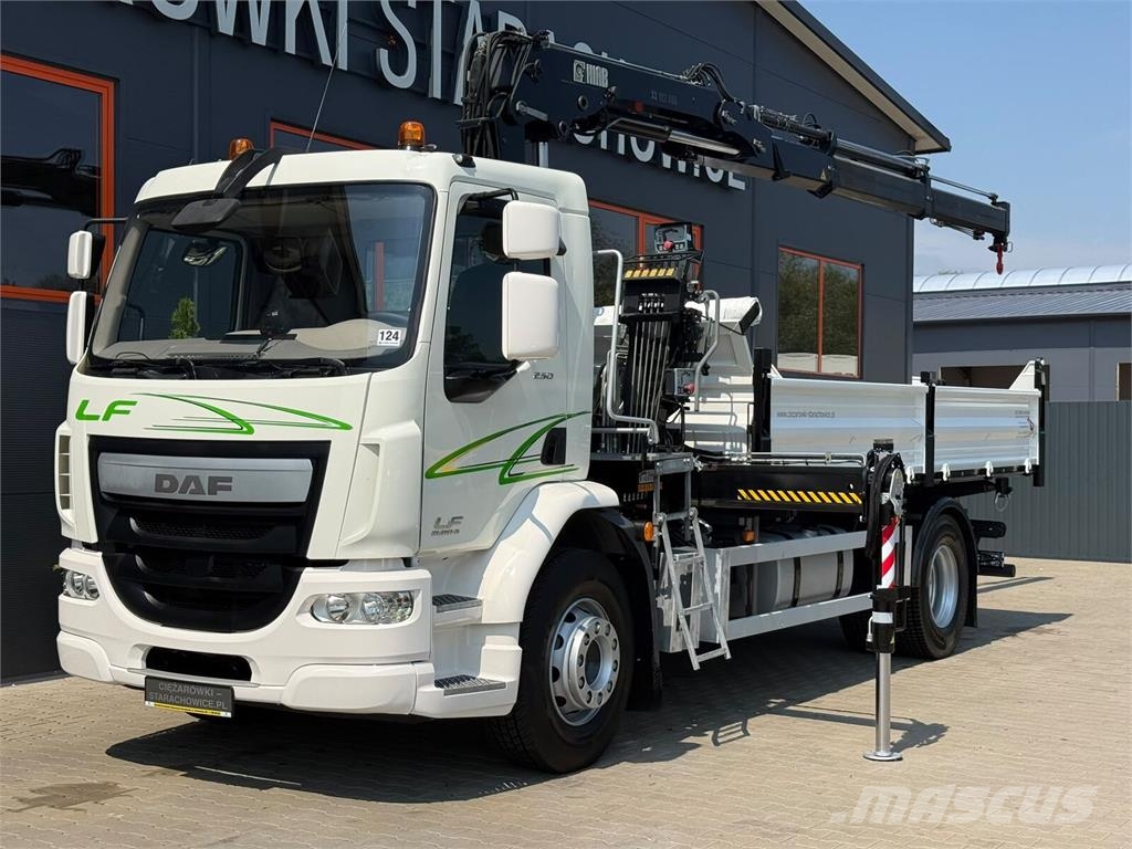 DAF LF 250 Savivarčių priekabų vilkikai