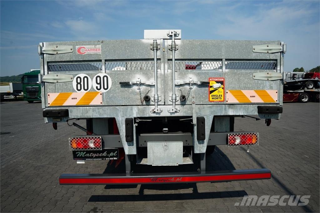 DAF LF 250 / 4x2 / SKRZYNIOWY 7,3 m / HDS HYVA HB150XE Camiones plataforma