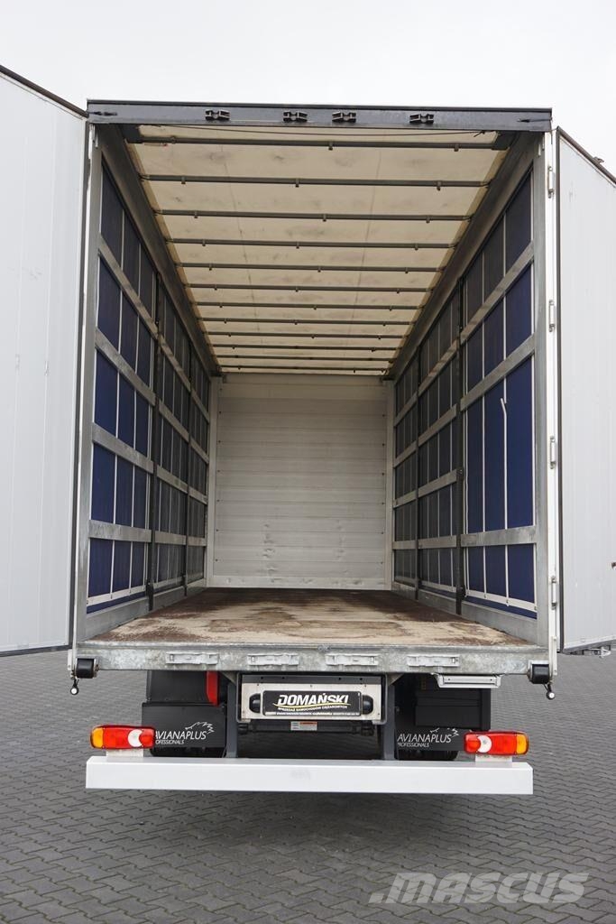 DAF LF / 260 / ACC / E 6 / FIRANKA / 21 PALETY / DŁ. 8 Φορτηγά Καρότσα - Κουρτίνα