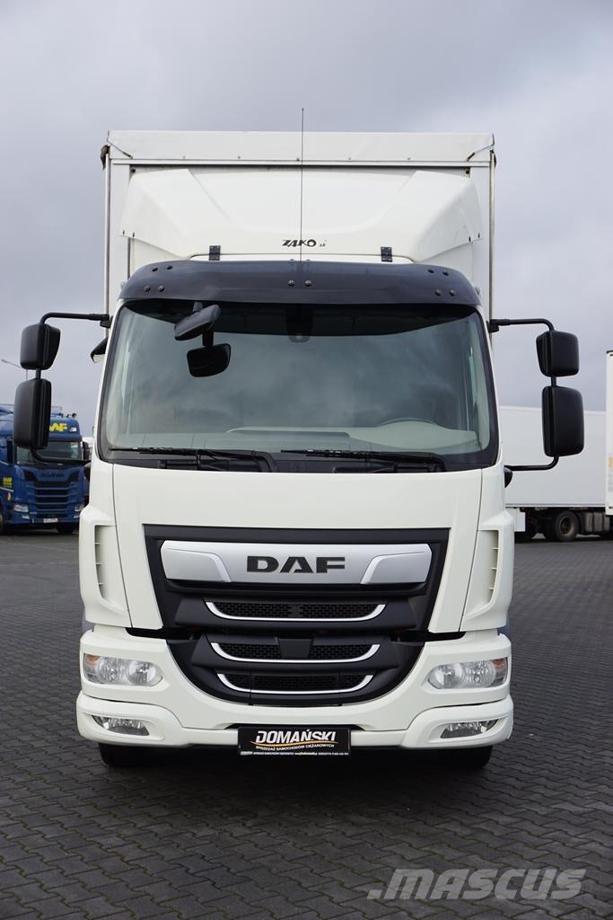 DAF LF / 260 / ACC / E 6 / FIRANKA / 21 PALETY / DŁ. 8 Φορτηγά Καρότσα - Κουρτίνα
