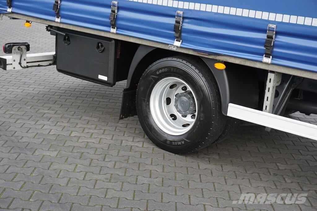 DAF LF / 260 / ACC / E 6 / FIRANKA / 21 PALETY / DŁ. 8 Φορτηγά Καρότσα - Κουρτίνα