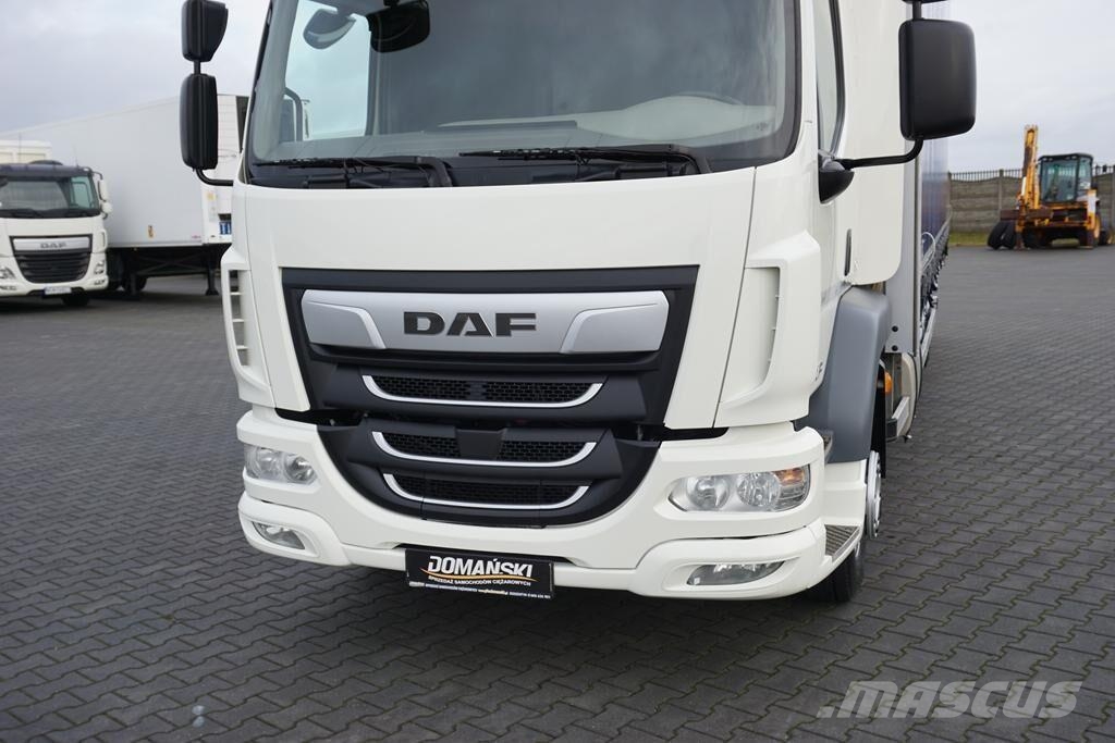 DAF LF / 260 / ACC / E 6 / FIRANKA / 21 PALETY / DŁ. 8 Φορτηγά Καρότσα - Κουρτίνα