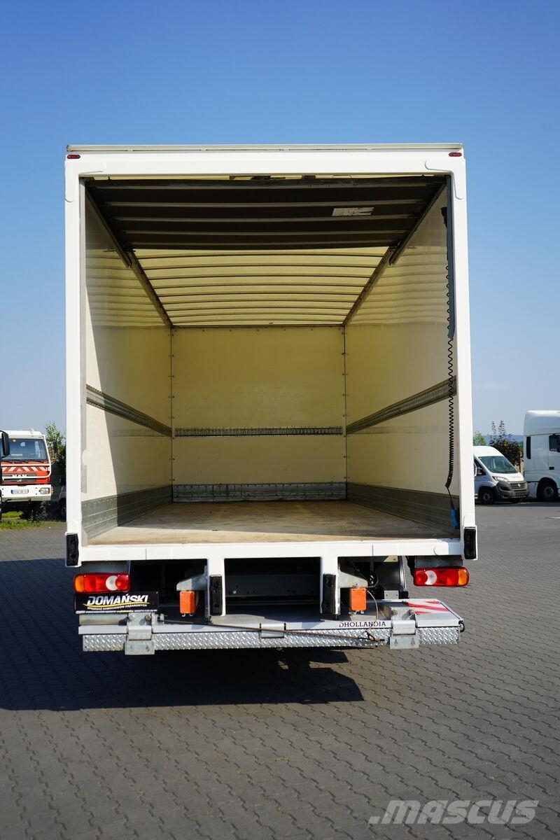 DAF LF / 260 / ACC / EURO 6 / KONTENER + WINDA / 18 PA Camion Fourgon