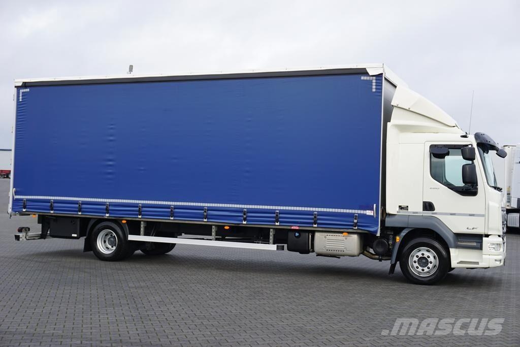 DAF LF / 260 / ACC / E 6 / FIRANKA / 21 PALETY / DŁ. 8 Φορτηγά Καρότσα - Κουρτίνα