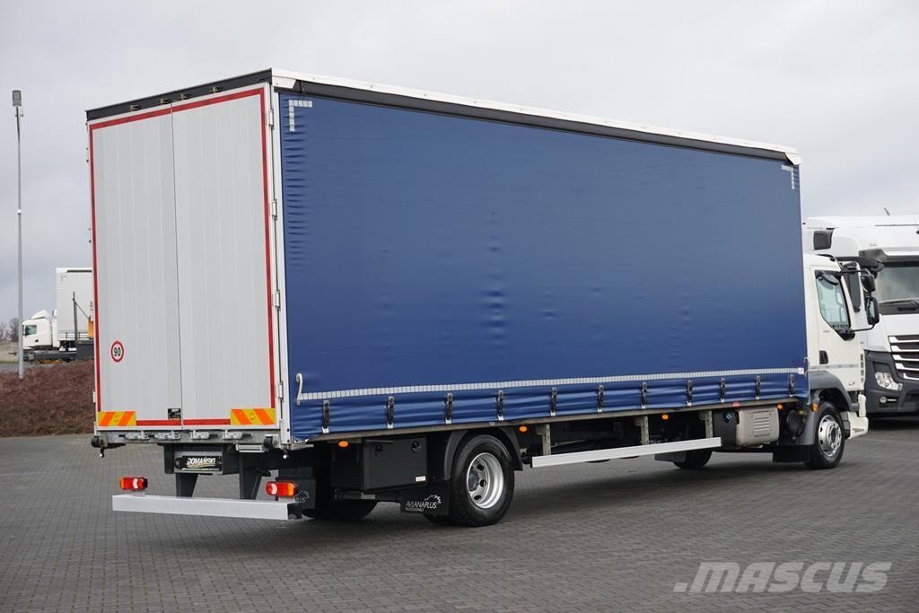 DAF LF / 260 / ACC / E 6 / FIRANKA / 21 PALETY / DŁ. 8 Φορτηγά Καρότσα - Κουρτίνα