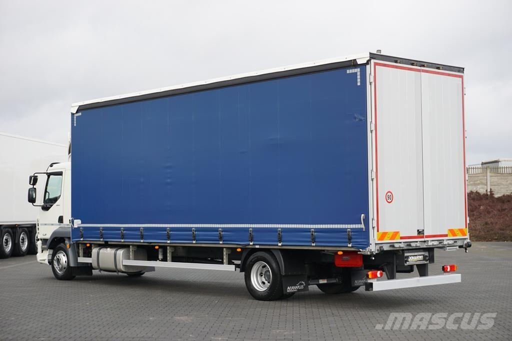 DAF LF / 260 / ACC / E 6 / FIRANKA / 21 PALETY / DŁ. 8 Φορτηγά Καρότσα - Κουρτίνα