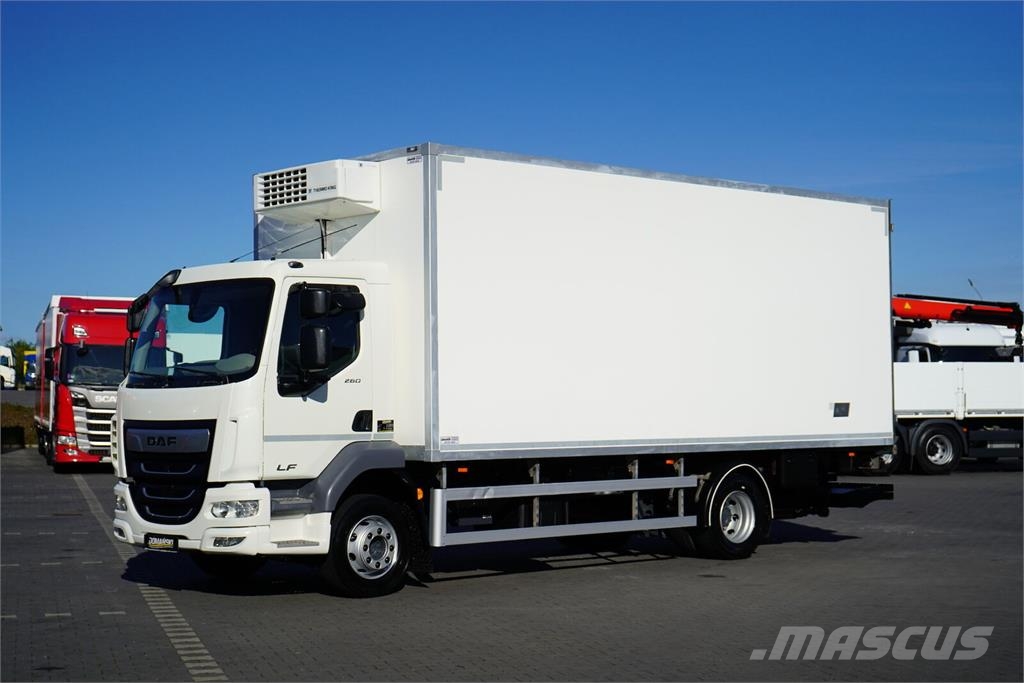 DAF LF / 260 / ACC / EURO 6 / CHŁODNIA + WINDA / 16 PA Chłodnie samochodowe