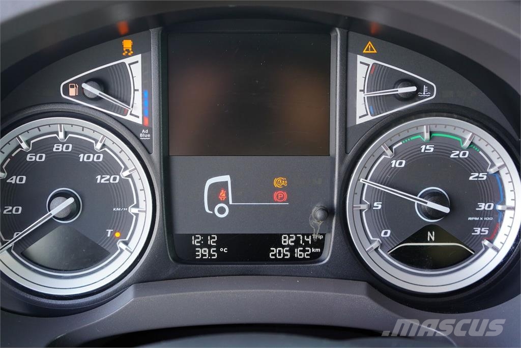 DAF LF / 260 / E 6 / ACC / BURTOFIRANKA + WINDA / ŁAD. Camión con caja abierta