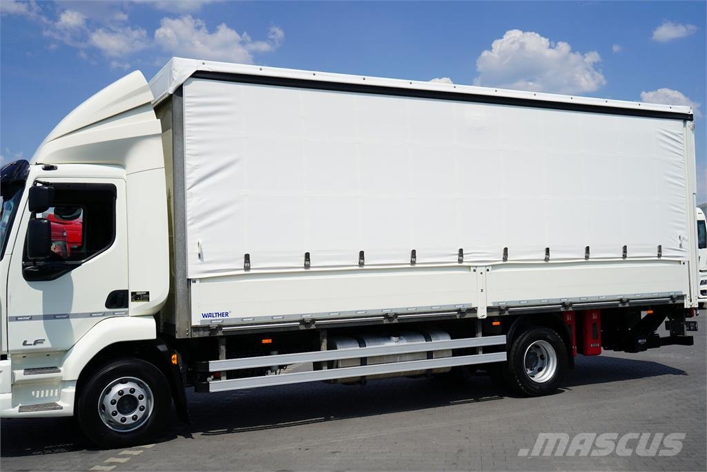 DAF LF / 260 / E 6 / ACC / BURTOFIRANKA + WINDA / ŁAD. Camión con caja abierta