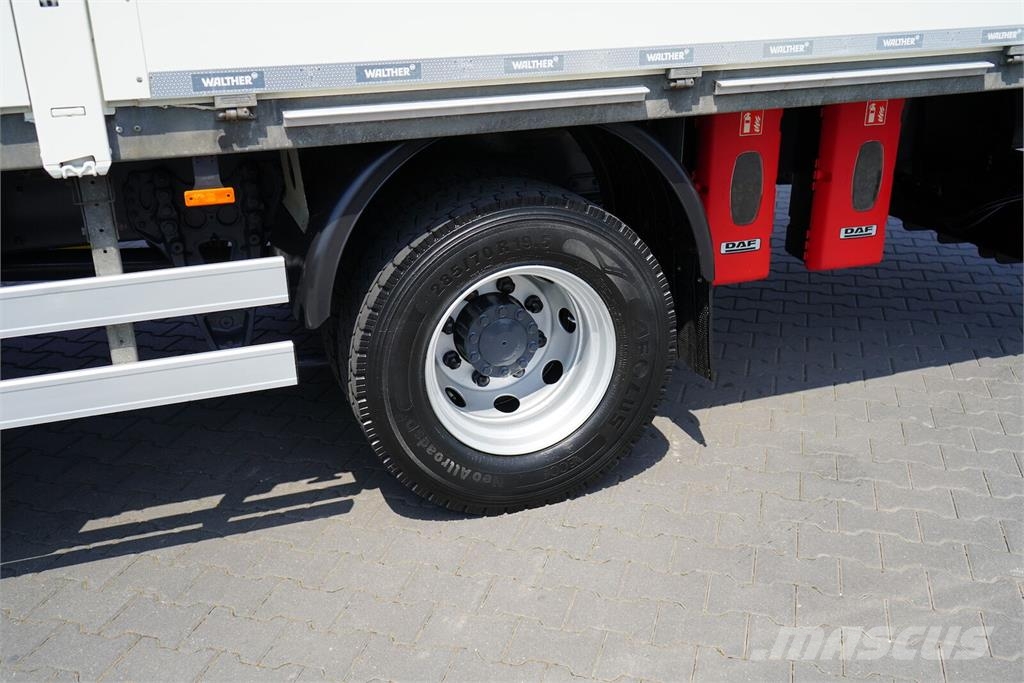 DAF LF / 260 / E 6 / ACC / BURTOFIRANKA + WINDA / ŁAD. Camión con caja abierta