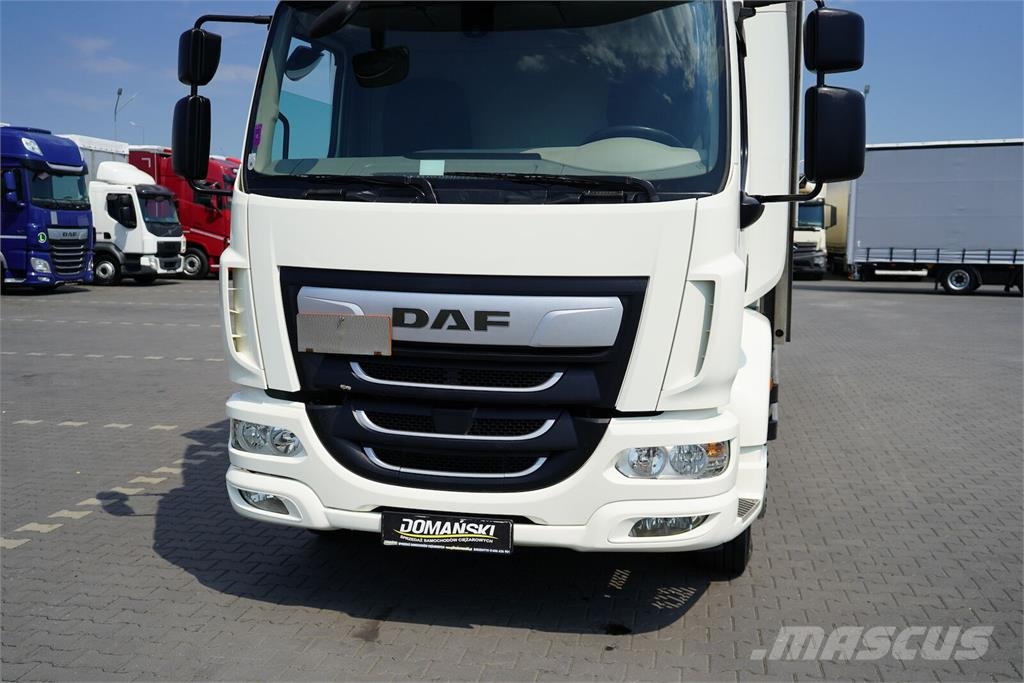 DAF LF / 260 / E 6 / ACC / BURTOFIRANKA + WINDA / ŁAD. Camión con caja abierta