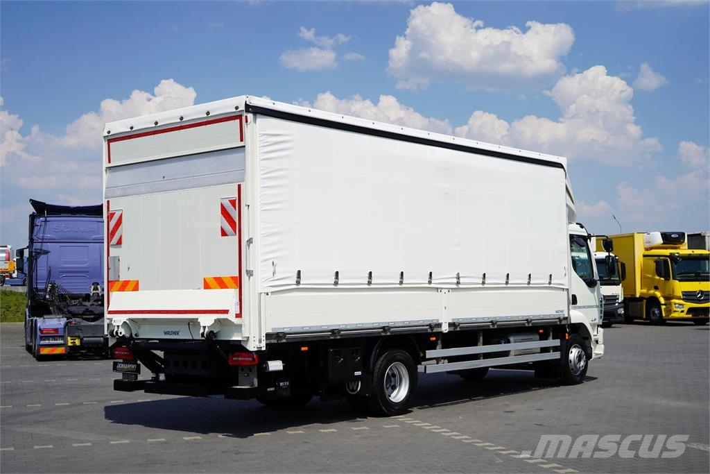DAF LF / 260 / E 6 / ACC / BURTOFIRANKA + WINDA / ŁAD. Camión con caja abierta