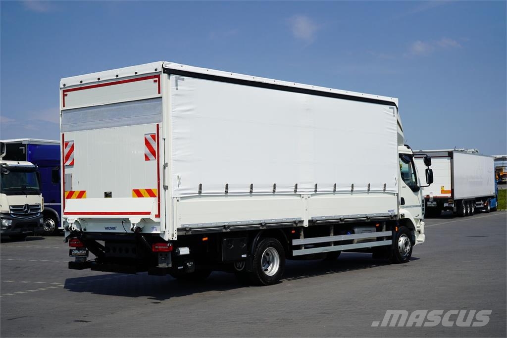 DAF LF / 260 / E 6 / ACC / BURTOFIRANKA + WINDA / ŁAD. Camión con caja abierta
