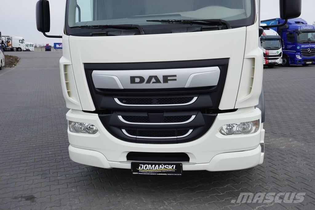 DAF / LF / 290 / E 6 / FIRANKA + WINDA / ŁAD. 9 970 KG Lastbil - Gardin