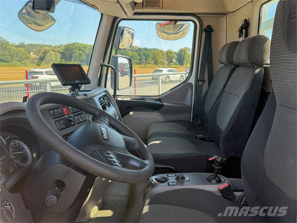DAF LF 310 * Kipper 4,60 m + KRAN / Bordmatic! Platós / Ponyvás teherautók