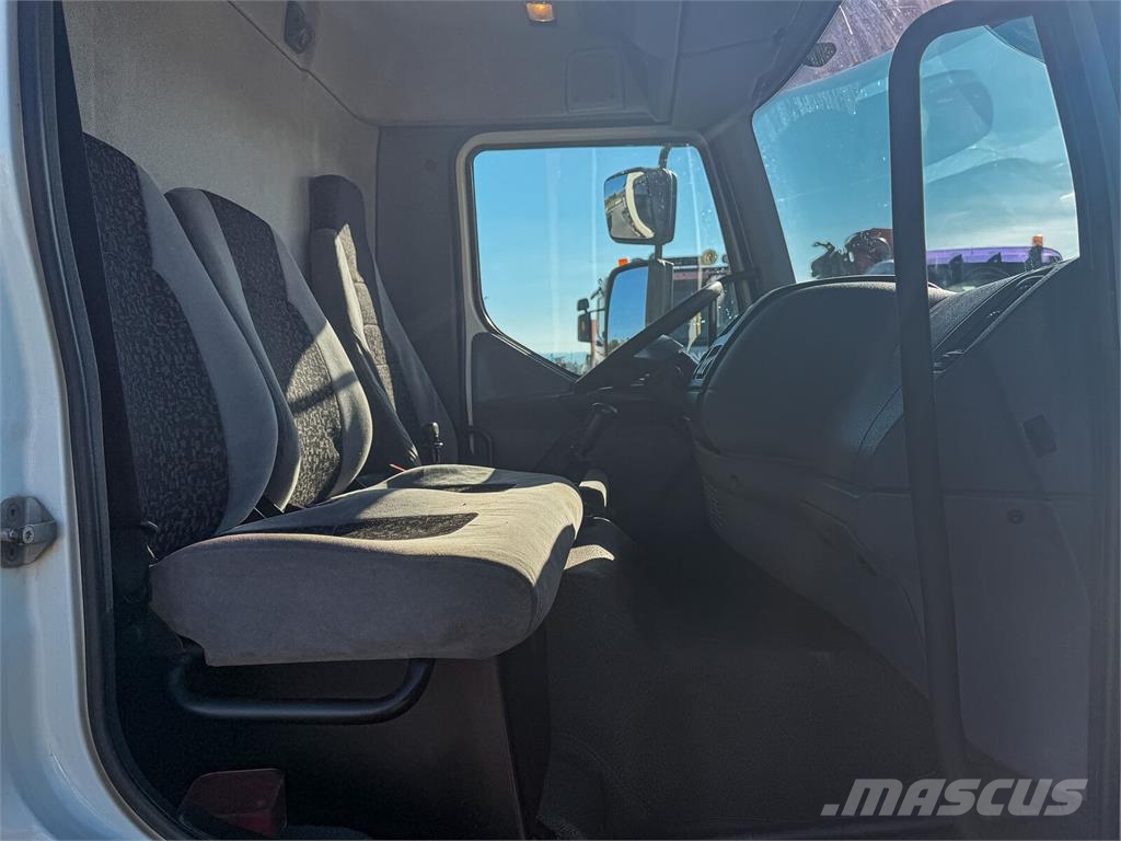 DAF LF 45.220 ABROLLKIPPER + PALFINGER PK 7001 FUNK شاحنات الرافعات الخطافية