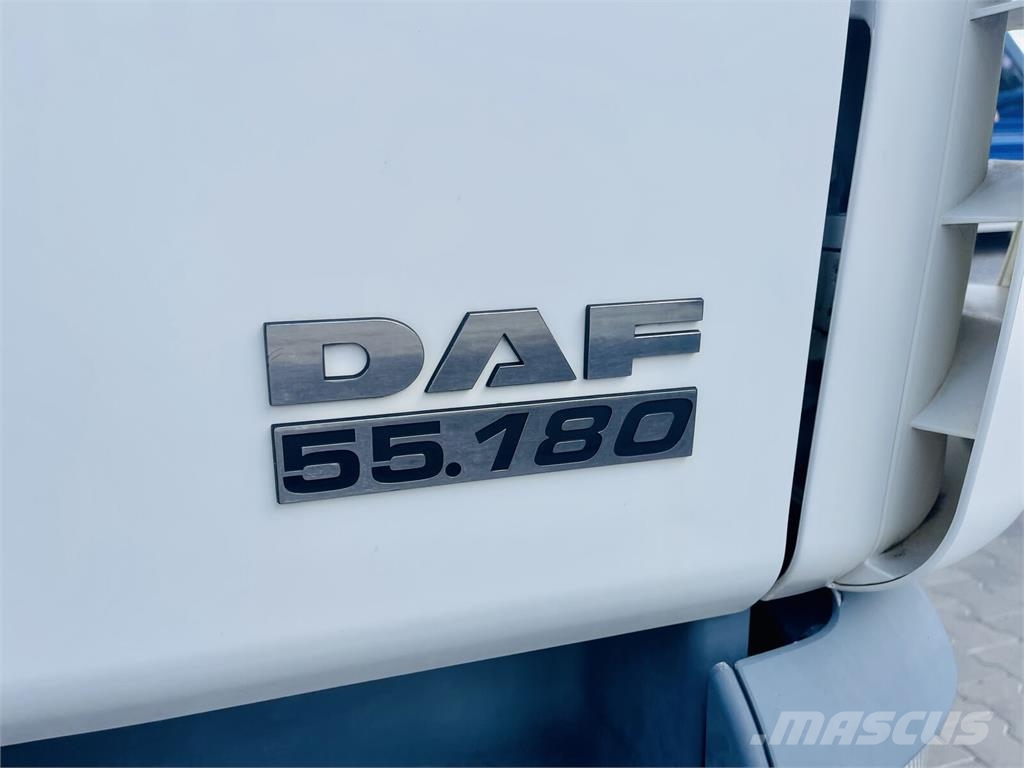 DAF LF 55.180 / skrzyniowy z żurawiem ATLAS AK 60.1 A2 Camiones plataforma