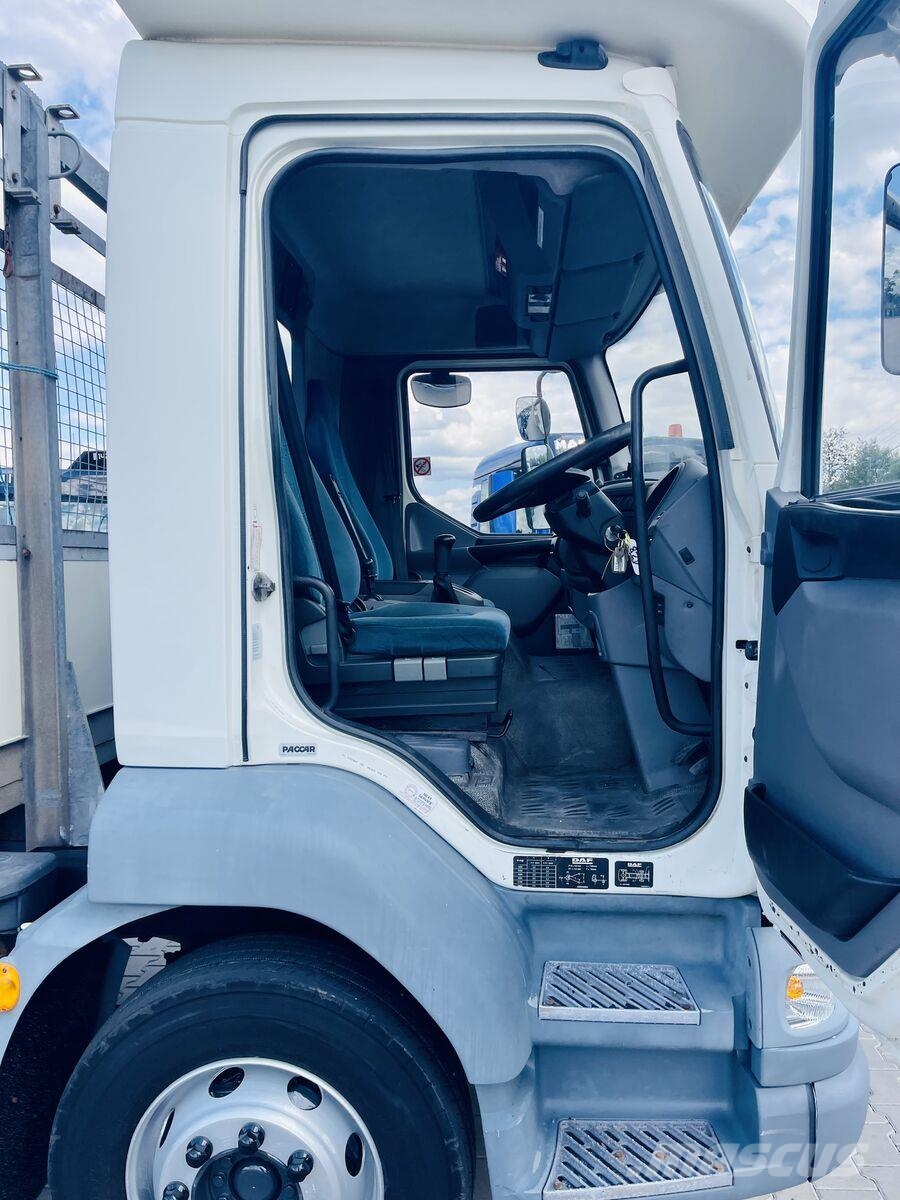 DAF LF 55.180 / skrzyniowy z żurawiem ATLAS AK 60.1 A2 Camiones plataforma