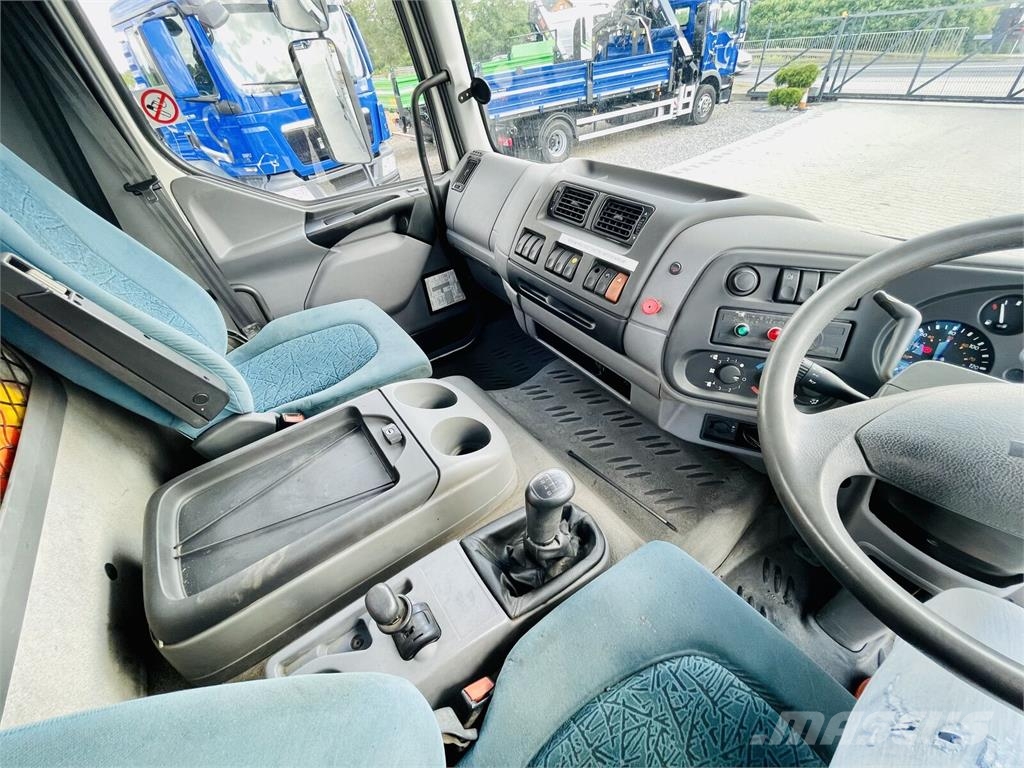 DAF LF 55.180 / skrzyniowy z żurawiem ATLAS AK 60.1 A2 Camiones plataforma