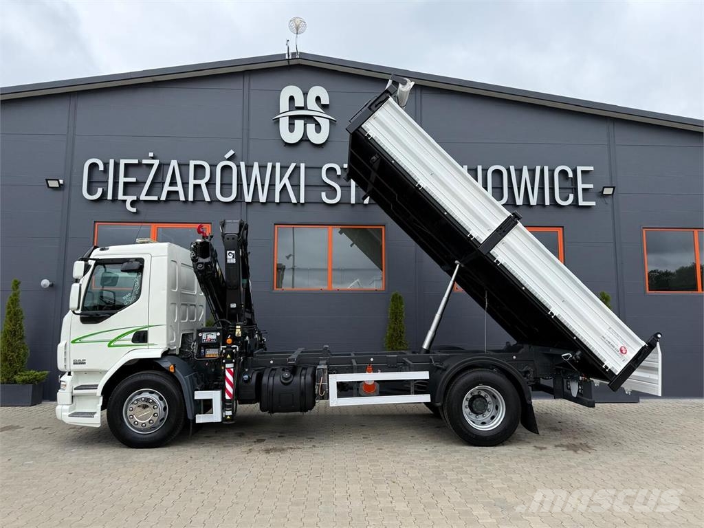 DAF LF 55.220 Savivarčių priekabų vilkikai