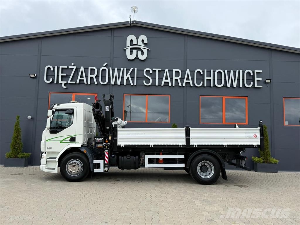 DAF LF 55.220 Savivarčių priekabų vilkikai