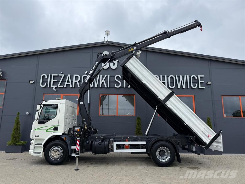 DAF LF 55.220 Savivarčių priekabų vilkikai