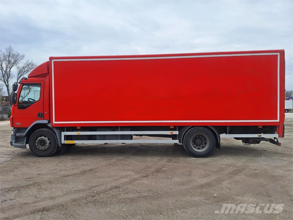 DAF LF 55.220 Koffer + DHollandia LBW 2500 kg Camiones con caja de remolque