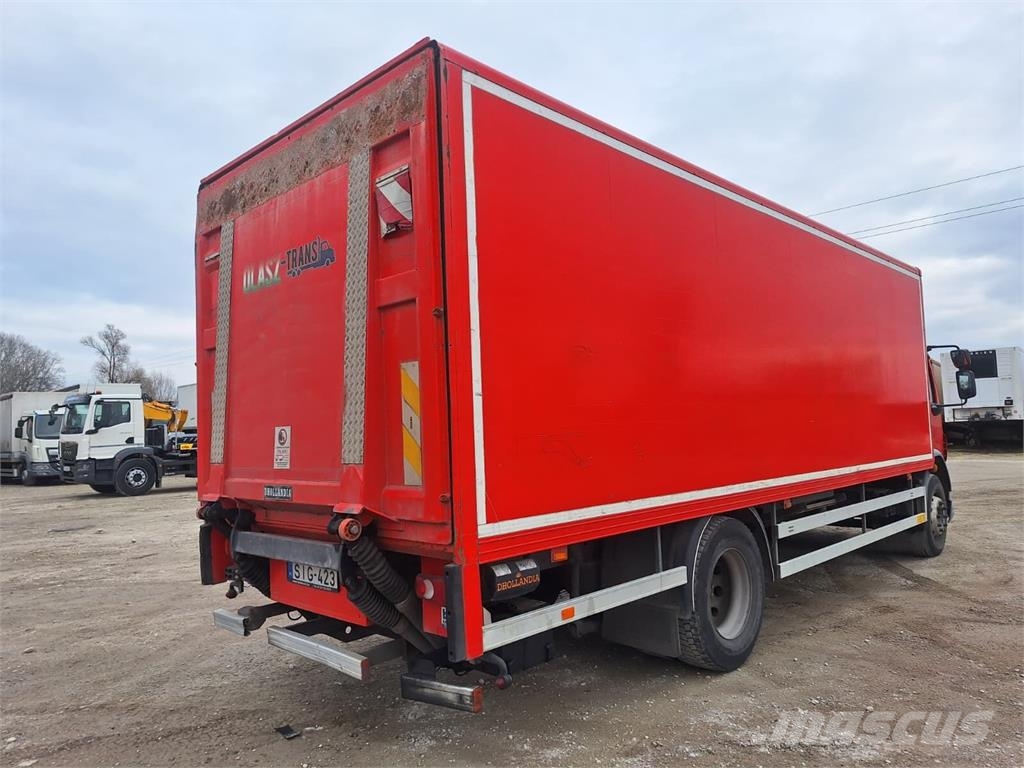 DAF LF 55.220 Koffer + DHollandia LBW 2500 kg Camiones con caja de remolque