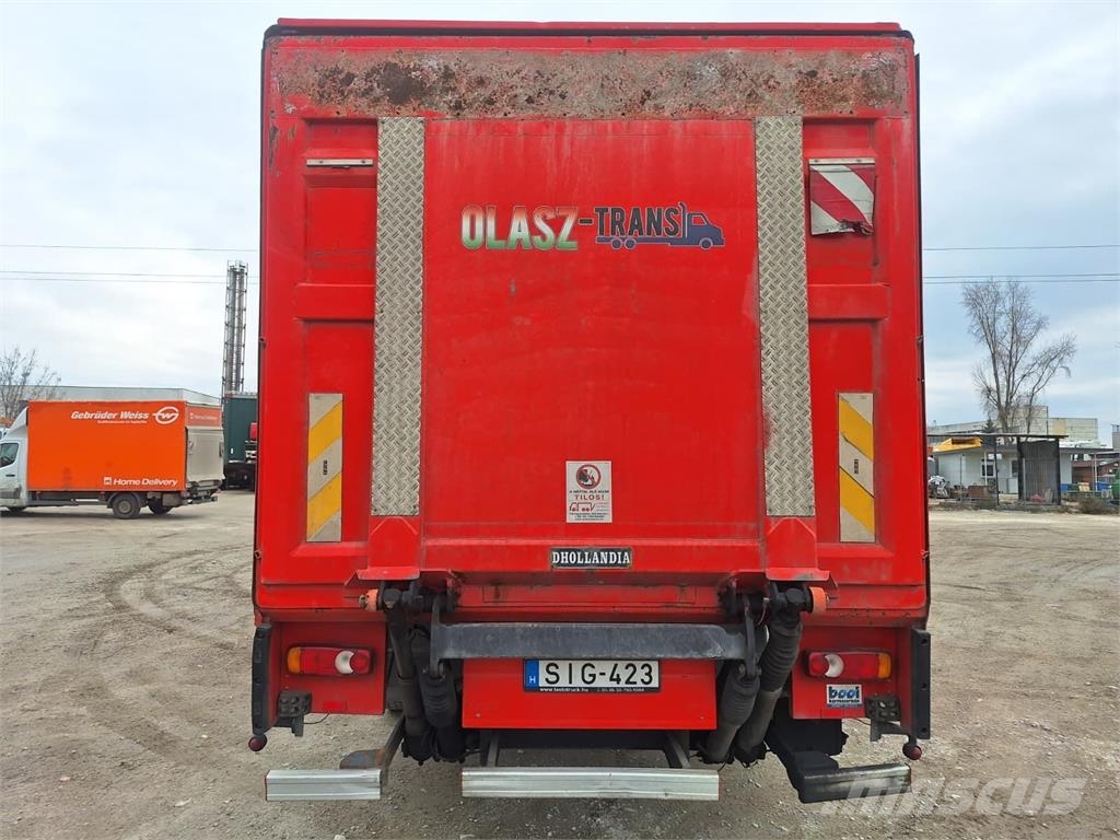 DAF LF 55.220 Koffer + DHollandia LBW 2500 kg Camiones con caja de remolque