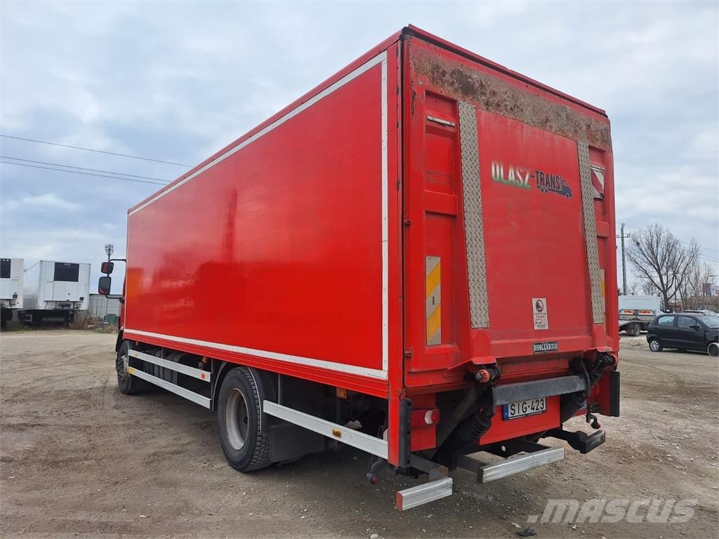 DAF LF 55.220 Koffer + DHollandia LBW 2500 kg Camiones con caja de remolque