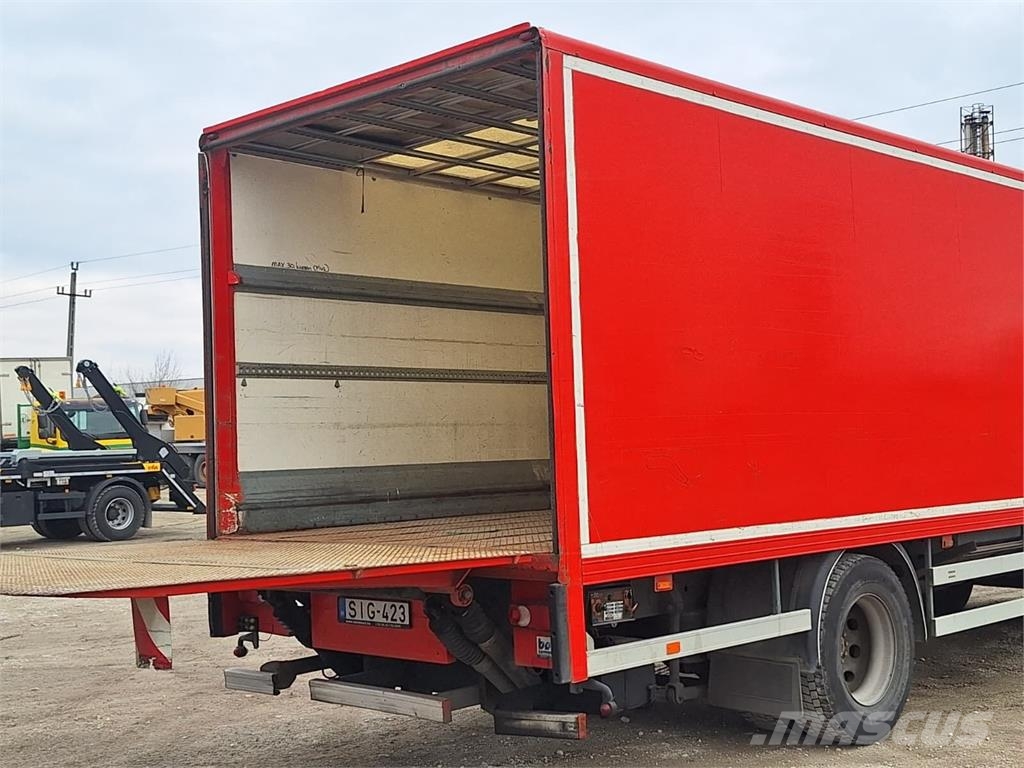 DAF LF 55.220 Koffer + DHollandia LBW 2500 kg Camiones con caja de remolque