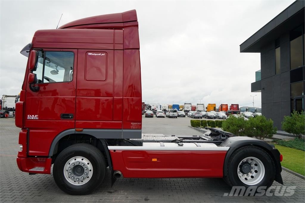DAF XF / 105. 460 / EURO 5 / SPACE CAB / SPROWADZONY Tractor Units