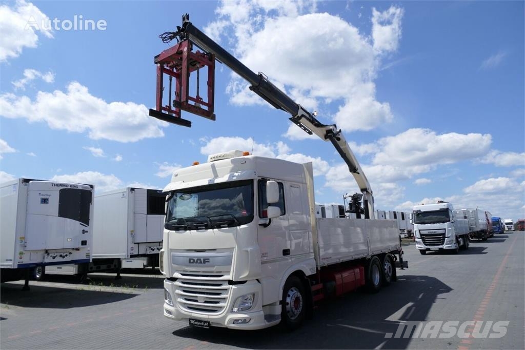 DAF XF 460 Platformos/ Pakrovimas iš šono