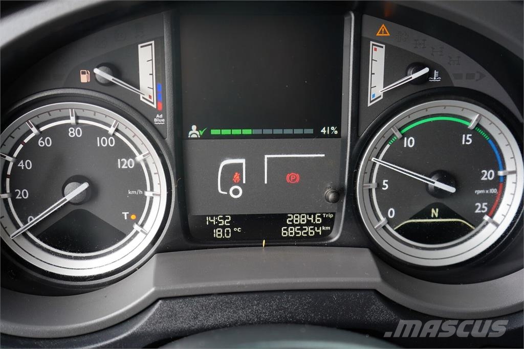 DAF XF / 460 / ACC / E 6 / SSC / FIRANKA / 19 PALET /  Camiones de caja de lona