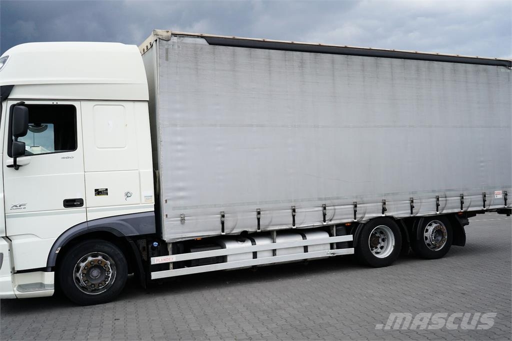 DAF XF / 460 / ACC / E 6 / SSC / FIRANKA / 19 PALET /  Camiones de caja de lona