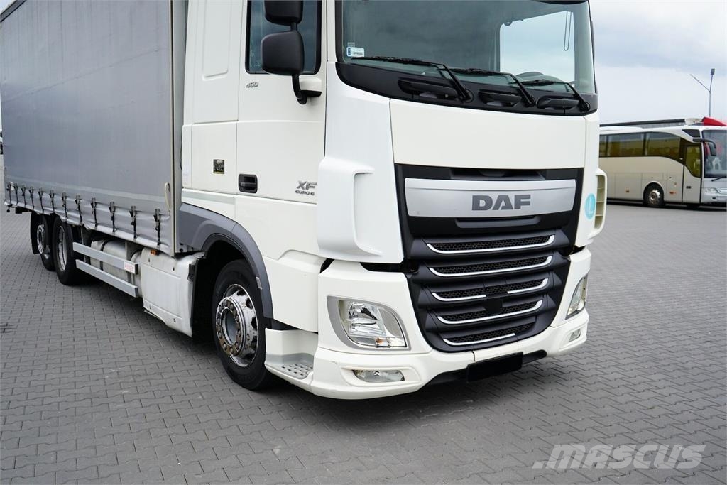 DAF XF / 460 / ACC / E 6 / SSC / FIRANKA / 19 PALET /  Camiones de caja de lona