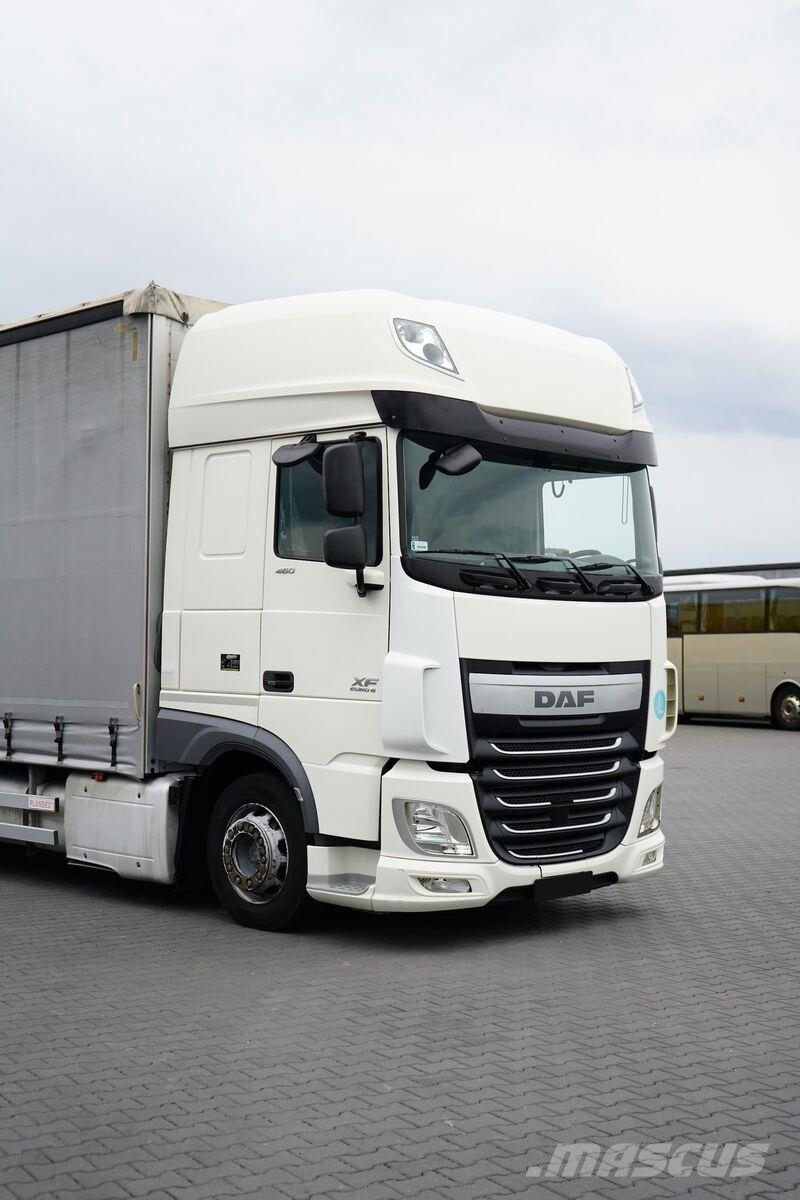 DAF XF / 460 / ACC / E 6 / SSC / FIRANKA / 19 PALET /  Camiones de caja de lona