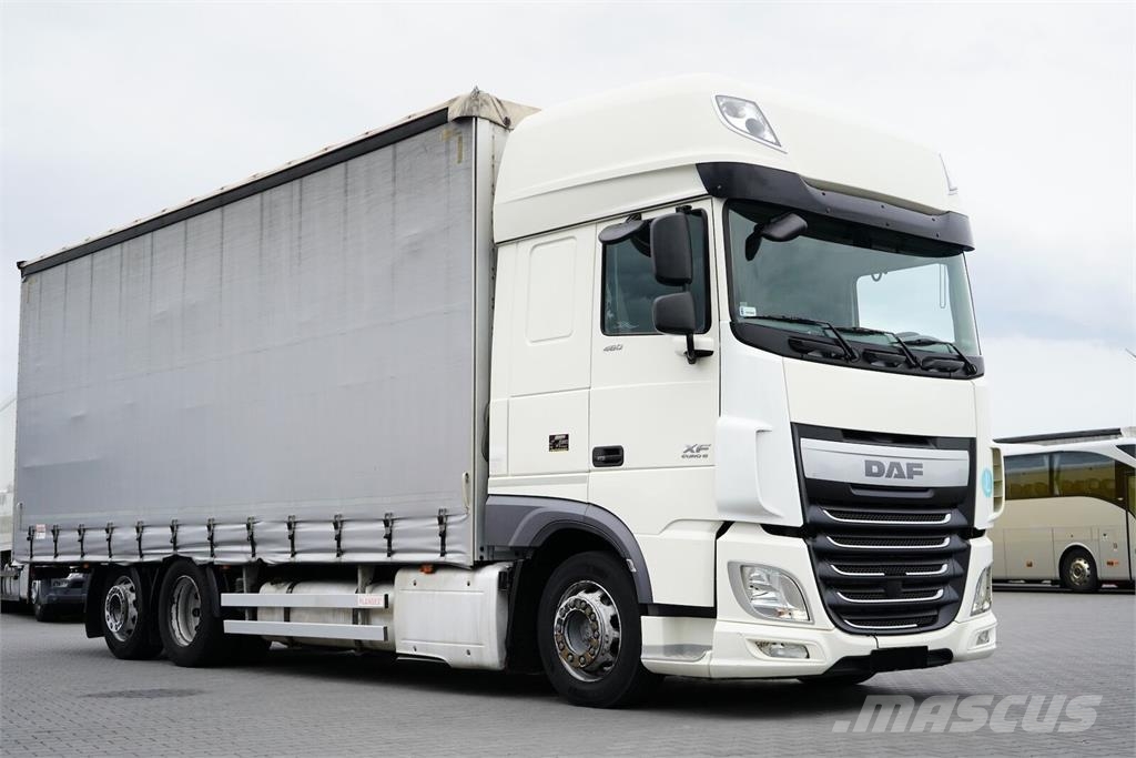 DAF XF / 460 / ACC / E 6 / SSC / FIRANKA / 19 PALET /  Camiones de caja de lona