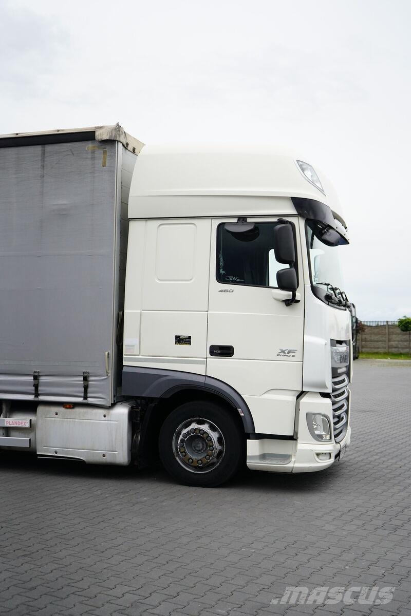DAF XF / 460 / ACC / E 6 / SSC / FIRANKA / 19 PALET /  Camiones de caja de lona