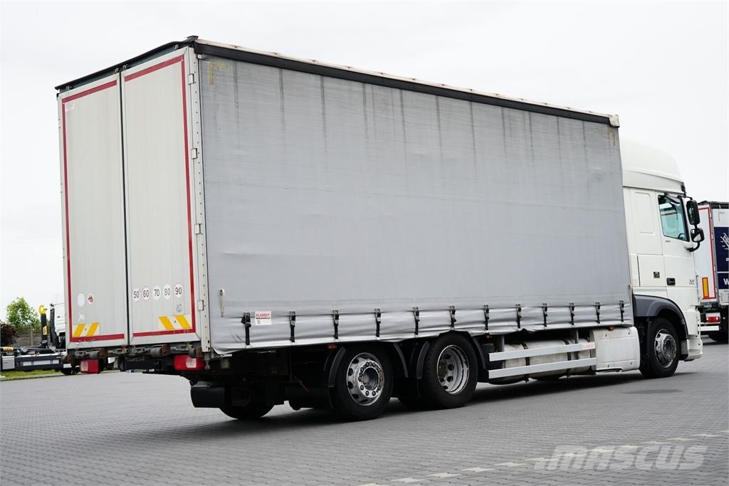 DAF XF / 460 / ACC / E 6 / SSC / FIRANKA / 19 PALET /  Camiones de caja de lona